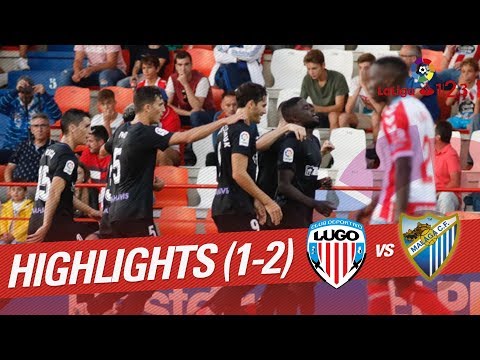 Resumen de CD Lugo vs Málaga CF (1-2)