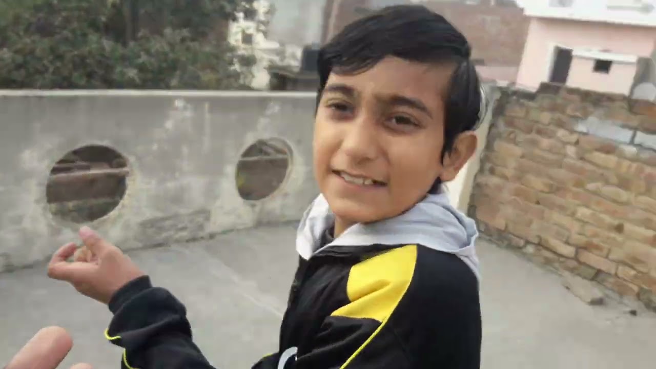 First day of kite flying video part- 1