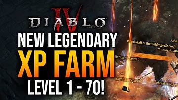 Diablo 4 - INSANE Legendary & XP Farm! AFTER PATCH 1.1.1!
