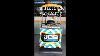 JCB MINI  ELECTRIC EXCAVATOR | MINI DIGGER JCB 19C-1E