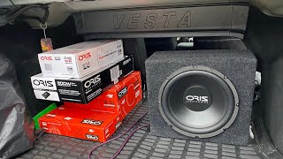 Бюджетный автозвук - подбор и настройка системы. Аудиосистема в Lada Vesta / Лада Веста за 33000 ₽