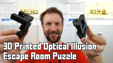 How to create a 3D Optical Illusion Escape Room Puzzle