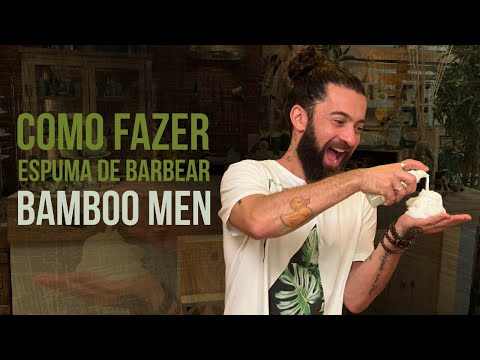 Espuma de barbear Bamboo Man