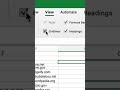 Quickly Remove Gridlines in Excel 🧹
