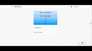 LinkedIn Pinpoint #593 Answer #pinpoint (109 = Lise Meitner,107 = Neils Bohr,102 = Alfred Nobel)