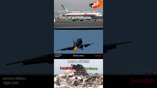 Western Airlines Flight 2605 Cvr And Crash Animation