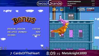 Twosogrande!  CardsOfTheHeart vs Metaknight3000 in Were Back! A Dinosaurs Story