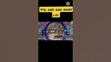 1V3 CLUTCH WITH LOCUS (SNIPER) IN CODM..... 4TH ONE RAN AWAY LOL😂#SHORTS #YOUTUBESHORTS #CODM