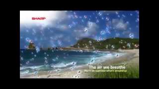 Sharp Plasmacluster Air Purifier Promo AV