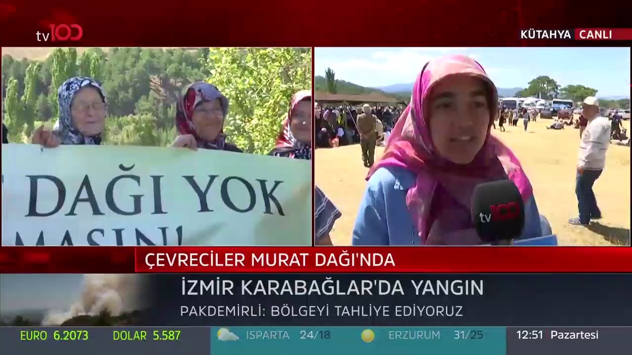 Murat Dağı'nda altın madenine karşı köylüler ve çevreciler mücadele veriyor
