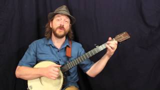 Video thumbnail of "Cripple Creek - Clawhammer Banjo (w/ tab)"