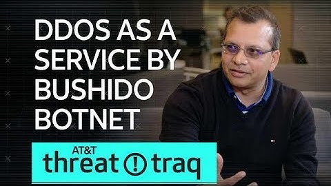 11/8/18 DDoS as a Service by Bushido Botnet | AT&T ThreatTraq