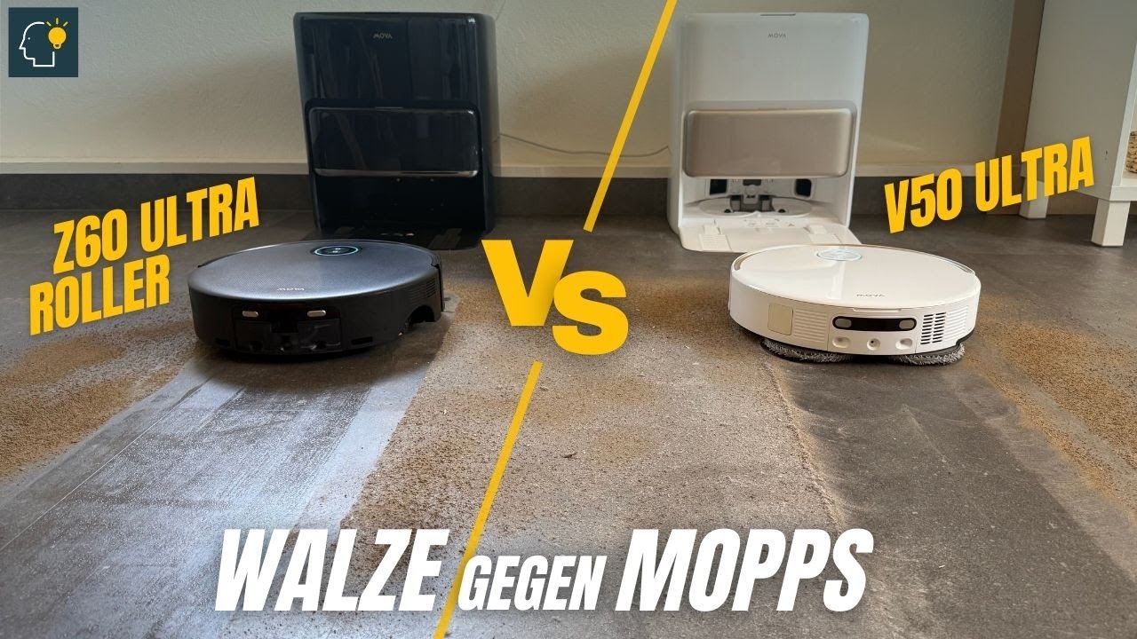MOVA Z60 Ultra Roller vs. MOVA V50 Ultra | VERGLEICH | Welcher ist wirklich die bessere Wahl?