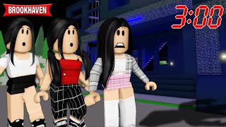 NUNCA ENTRE NA CASA MAL ASSOMBRADA AS 3 DA MANHÃ | Historinhas Brookhaven RP | Roblox