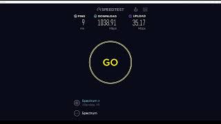 Spectrum Coax Internet | Gig Plan Speed Test (2023)