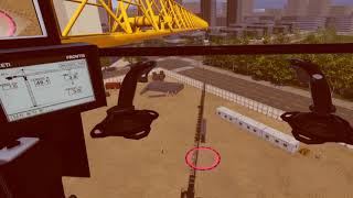 [프론티스] 가상현실기반 크레인 조정시뮬레이터 screenshot 5