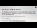 Star Citizen 2024 Player Survey | From a Salvagers Perspective