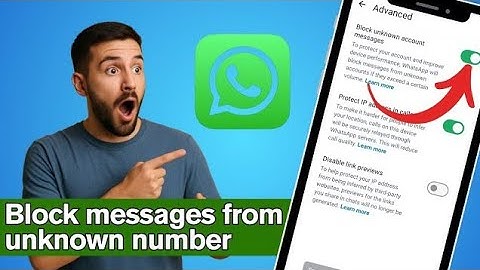 How to Block Messages from Unknown numbers on WhatsApp (2025) | Block Unwanted Messages on WhatsApp