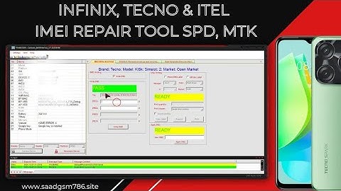 Infinix, Tecno & Itel IMEI Repair Tool | Fix Tecno Spark 10C Baseband Unknown & IMEI Issue | Working