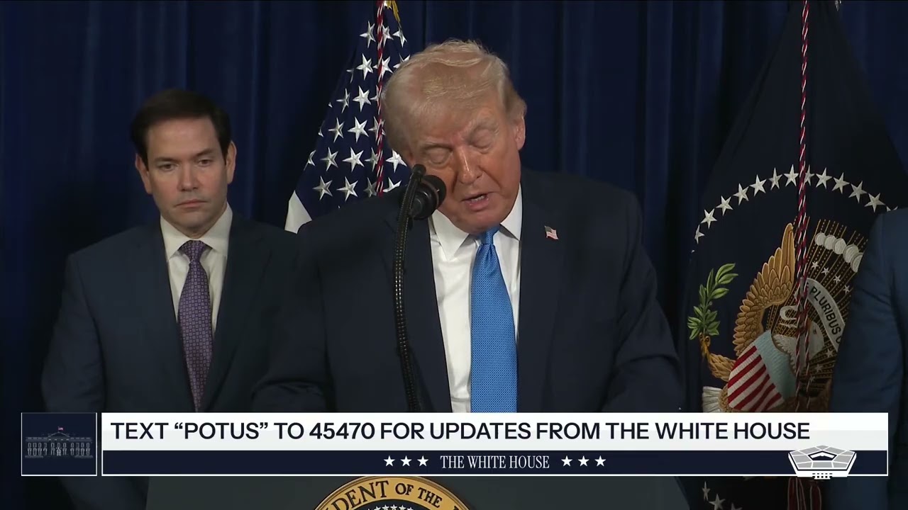 Trump, Rubio, Hegseth and Joint Chiefs Chair Dan Caine Brief Press on “Operation Absolute Resolve”
