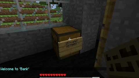 Minecraft - How To Lock Chests with Lockette Plugin
