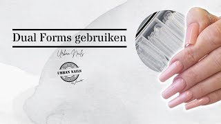 TUTORIAL: Dual Nail Forms gebruiken 💅 | Urban Nails