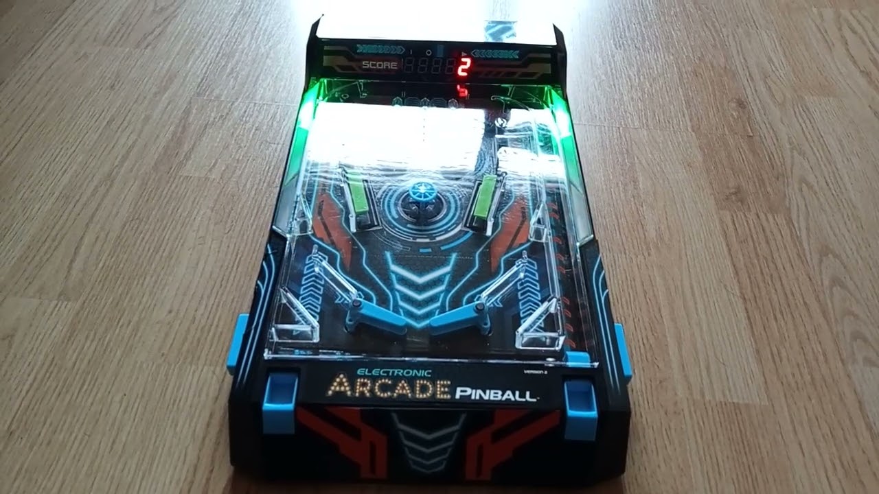 Electronic Arcade Pinball 2.0 start up