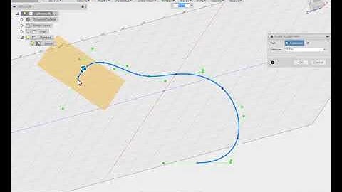Autodesk Fusion 360 Tutorial.....How To Sweep In Autodesk Fusion 360.