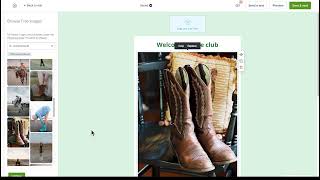 Using the email editor