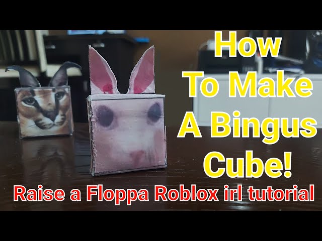 How To Make A Raise A Floppa Bingus Cube! Raise A #Floppa Irl