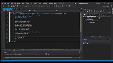 Program Input Nilai Mahasiswa | Visual Studio 2019 | VB.nett