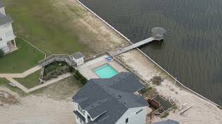 Waves OBX North Carolina. Drone Flyover.   Timestamps/Hackett Photography