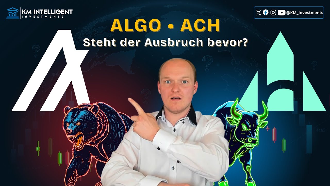 ALGO & ACH Analyse: Kurz- & Langfristige Prognose | Algorand & Alchemy Pay  Ausblick - YouTube