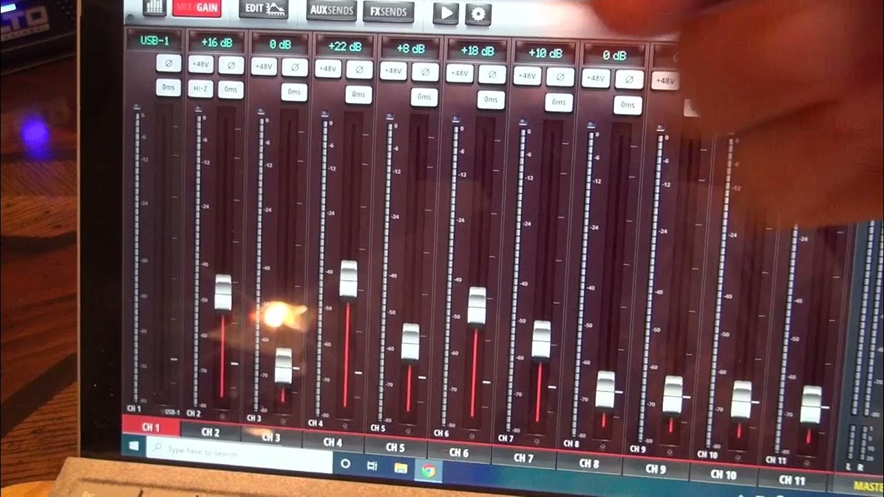 Soundcraft UI24R Multitrack Recording Issue YouTube