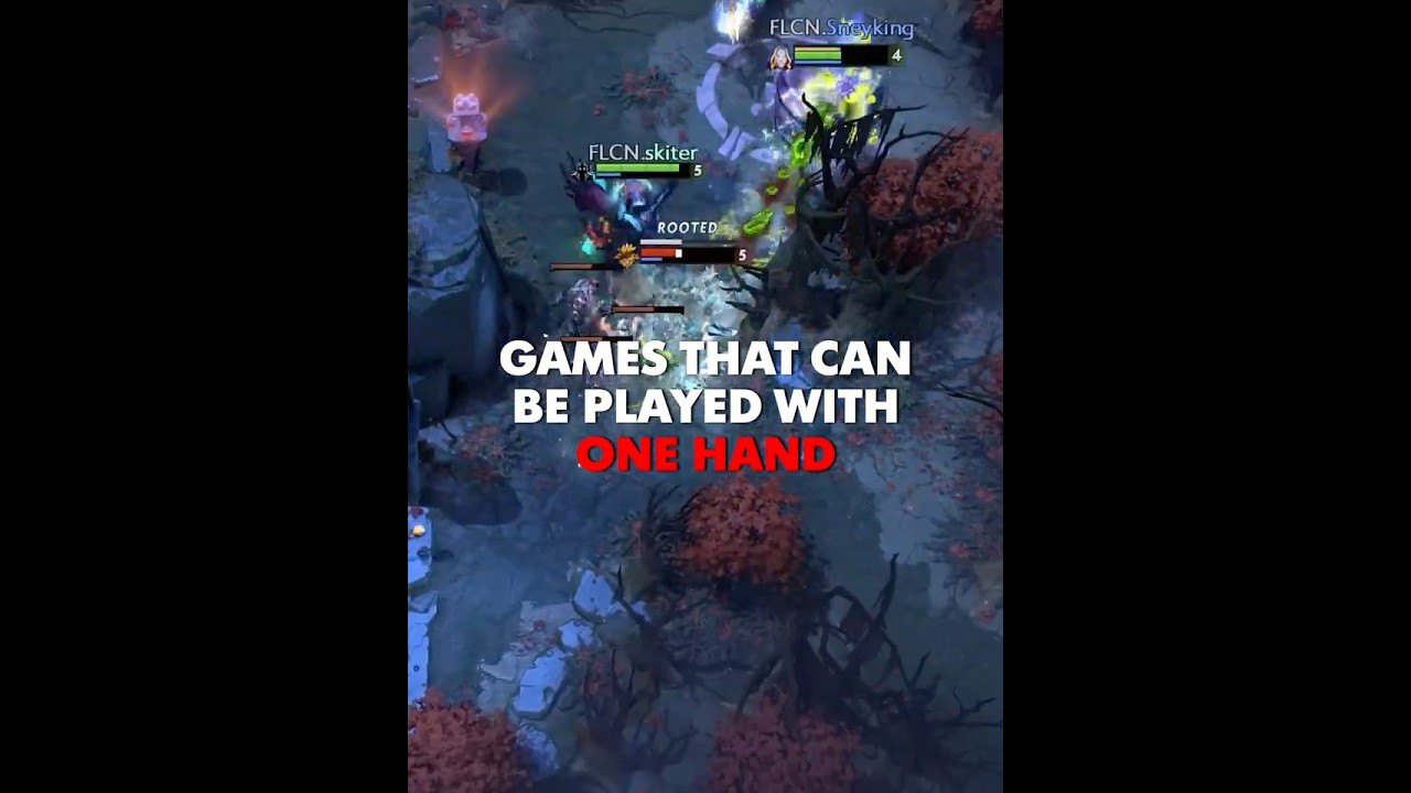 Games that can be played with one hand 🔥