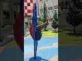 One arm leg raises #coretraining #gripstrength