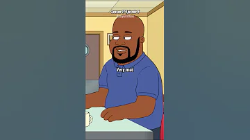 Shaq on family Guy😂 #shorts