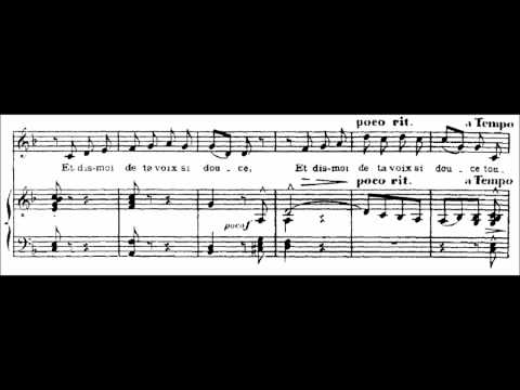 (1/6) Villanelle - Sarah Connolly (with score animation)