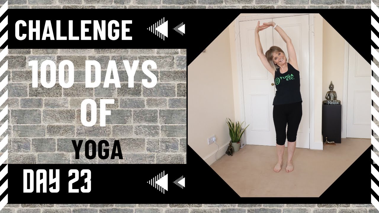 100 DAYS OF YOGA CHALLENGE | DAY 23 - YouTube
