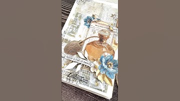 easy rice paper background | art journal