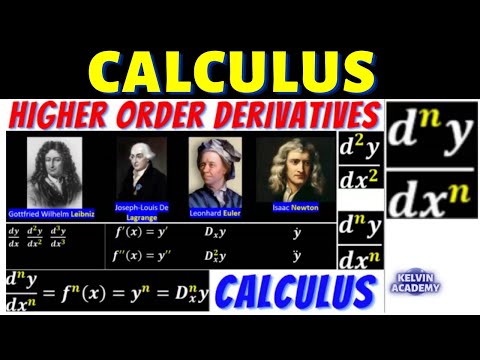 Higher Order Derivatives