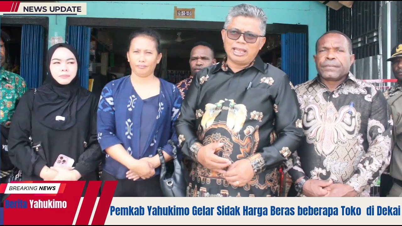 Pemkab Yahukimo Sidak Harga Beras  beberapa toko dan diharapkan normalisasi harga 