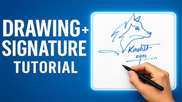 🔴 Voldoening gevend tekenen + handtekening tutorial | Soepele penkunst die je MOET zien! | Kashif...
