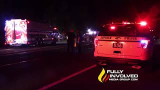 East Patchogue,NY: Driver Killed After Car Overturns into Woods Near Local Hospital 07-20-18