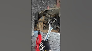 Steering inner tie rod replacement! #car #repair #tools