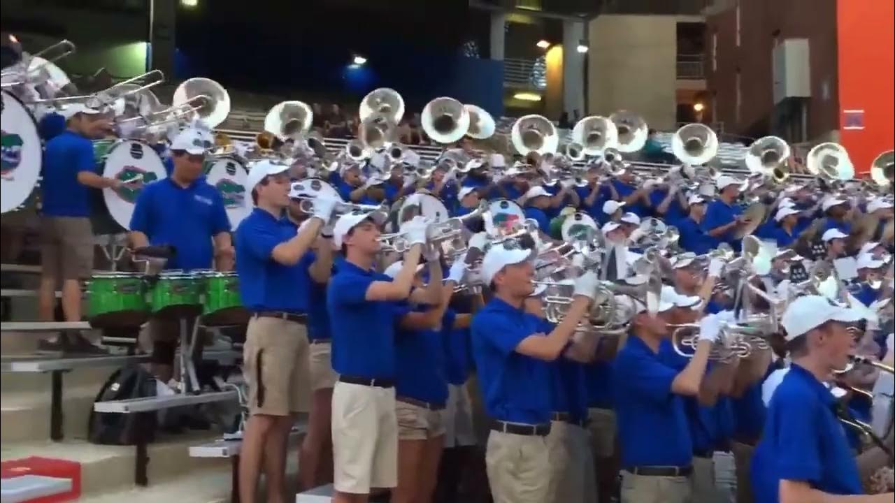 The University of Florida Gator Marching Band play the now defunct Gator Bait Cheer. The University of Florida Gator Marching Band play the now defunct Gator Bait Cheer.