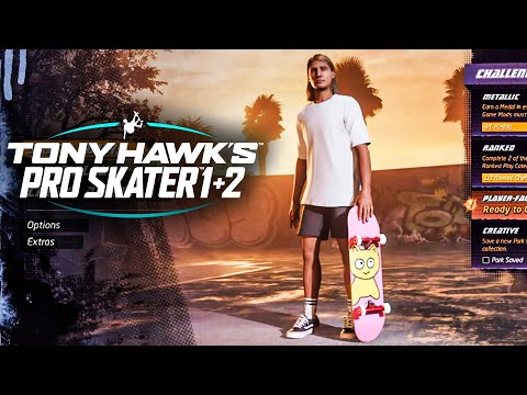 Tony Hawk’s Pro Skater 1 + 2 / ОБЗОР И ПРОХОЖДЕНИЕ / ANTON Z В ИГРЕ!