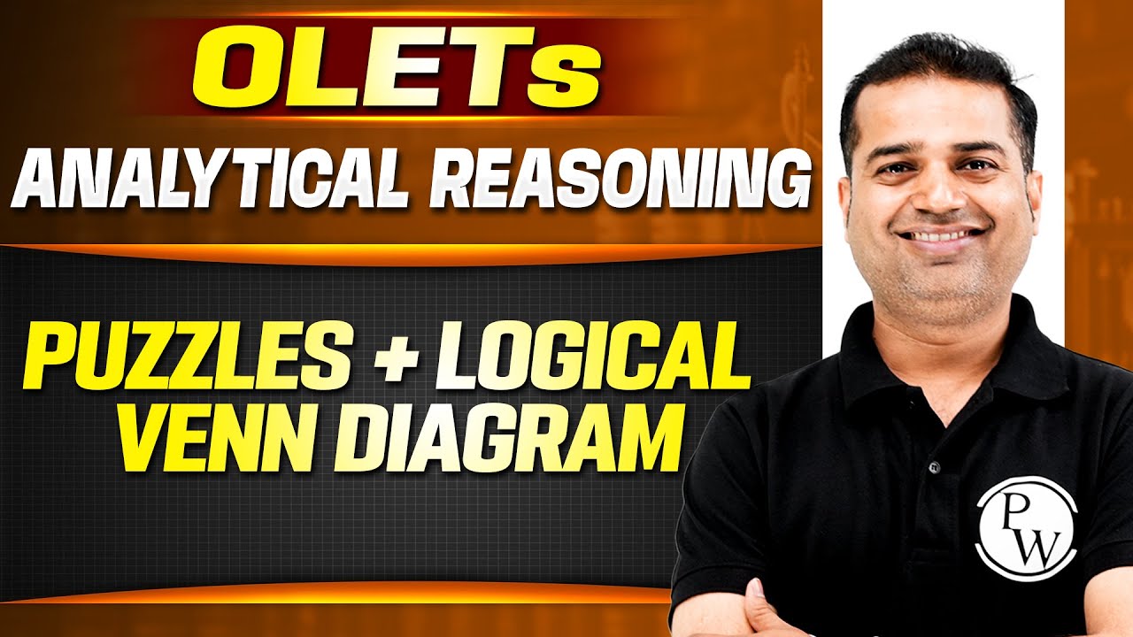 Analytical Reasoning 03 | Puzzles + Logical Venn Diagram | Other Law ...