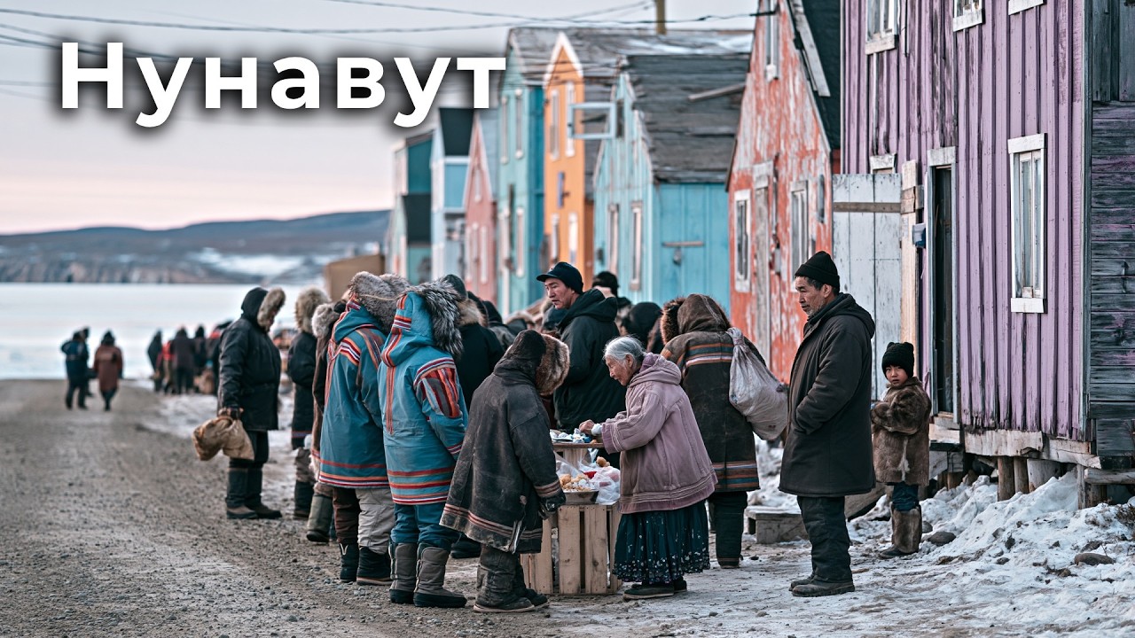 НУНАВУТ: Как люди живут вдали от цивилизации в замёрзшей канадской Арктике | Документальный фильм 4K