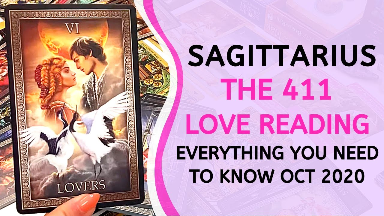 SAGITTARIUS LOVE ❤️ Mistakes Were Made But You're Their Soulmate! ~ The 411 Love Tarot October 2020